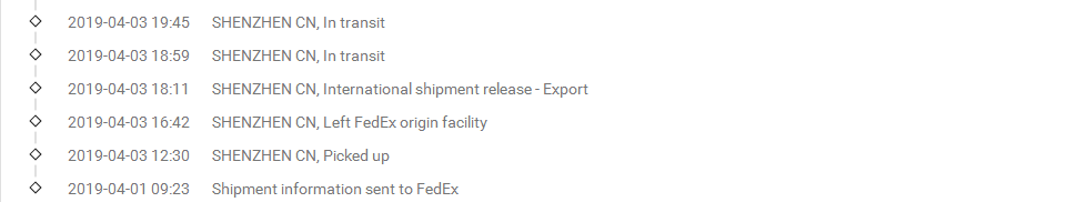 深圳聯邦快遞袋到美國簽收時效