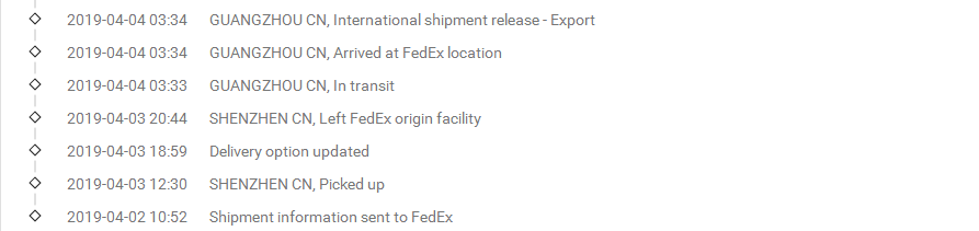 深圳聯邦快遞袋到新加坡簽收時效