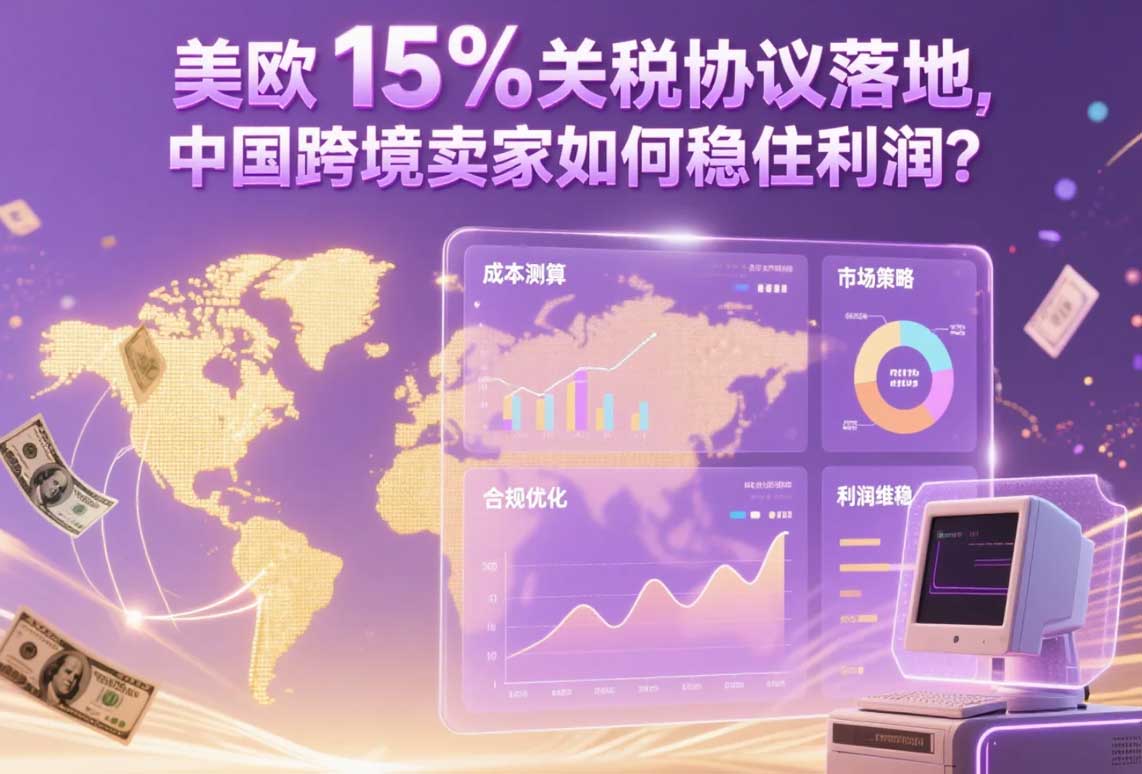 美歐15%關稅協議落地，中國跨境賣家如何穩住利潤？