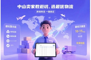 跨境電商發貨難？中山賣家教你如何避坑，選擇最優國際物流方案