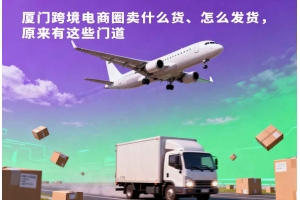 廈門跨境電商圈賣什么貨、怎么發貨，原來有這些門道