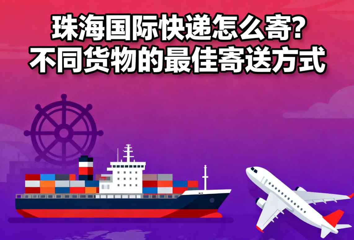珠海國際快遞怎么寄？不同貨物的最佳寄送方式