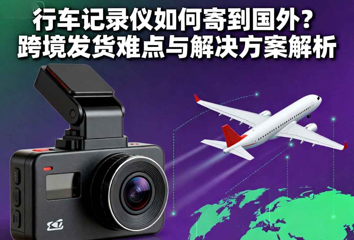 行車記錄儀如何寄到國外？跨境發貨難點與解決方案解析