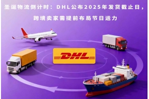 圣誕物流倒計時：DHL公布2025年發貨截止日，跨境賣家需提前布局節日運力
