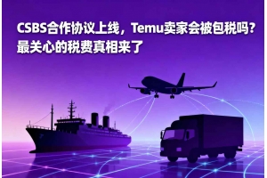 CSBS合作協議上線，Temu賣家會被包稅嗎？最關心的稅費真相來了