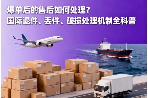 爆單后的售后如何處理？國際退件、丟件、破損處理機制全科普