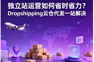 獨立站運營如何省時省力？Dropshipping云倉代發一站解決