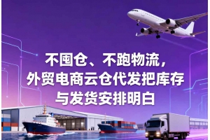 不囤倉、不跑物流，外貿電商云倉代發把庫存與發貨安排明白