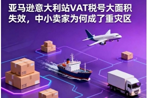 亞馬遜意大利站VAT稅號大面積失效，中小賣家為何成了重災區