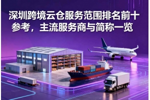 深圳跨境云倉服務范圍排名前十參考，主流服務商與簡稱一覽