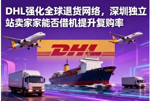 DHL強化全球退貨網絡，深圳獨立站賣家能否借機提升復購率