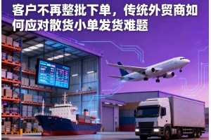 客戶不再整批下單，傳統外貿商如何應對散貨小單發貨難題
