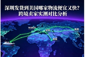 深圳發貨到美國哪家物流便宜又快？跨境賣家實測對比分析