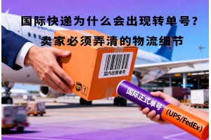 國際快遞為什么會出現轉單號？賣家必須弄清的物流細節