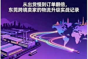 從出貨慢到訂單翻倍，東莞跨境賣家的物流升級實戰記錄