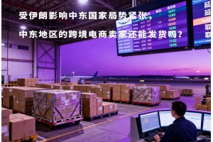 受伊朗影響中東國家局勢緊張，中東地區的跨境電商賣家還能發貨嗎？