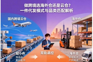 做跨境選海外倉還是云倉？一件代發模式與品類匹配解析