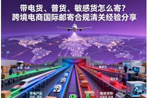 帶電貨、普貨、敏感貨怎么寄？跨境電商國際郵寄合規清關經驗分享