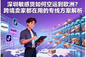深圳敏感貨如何空運到歐洲？跨境賣家都在用的專線方案解析