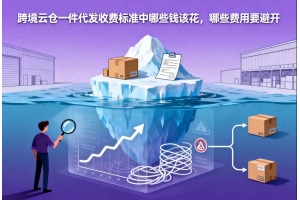 跨境云倉一件代發收費標準中哪些錢該花，哪些費用要避開