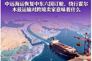 中遠海運恢復中東六國訂艙，繞行霍爾木茲運輸對跨境賣家意味著什么