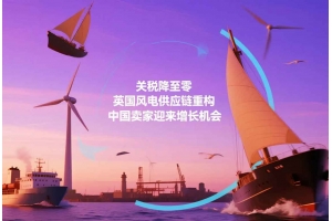 關稅降至零，英國風電供應鏈重構，中國賣家迎來增長機會