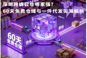 深圳跨境云倉哪家強？60天免費倉儲與一件代發實測解析
