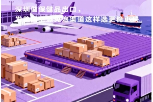 深圳做保健品出口，發美國空派免泡渠道這樣選更穩更快