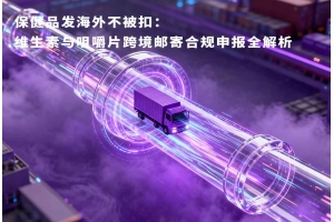 保健品發海外不被扣：維生素與咀嚼片跨境郵寄合規申報全解析