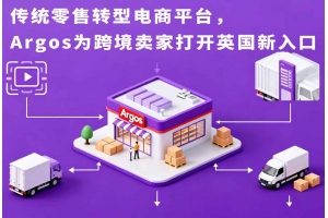傳統零售轉型電商平臺，Argos為跨境賣家打開英國新入口
