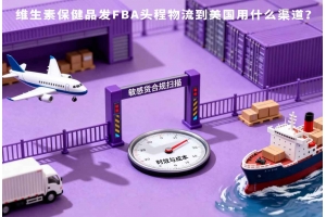 維生素保健品發FBA頭程物流到美國用什么渠道？