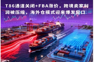 T86通道關閉+FBA漲價，跨境賣家利潤被壓縮，海外倉模式迎來爆發窗口