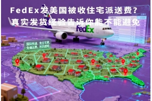 FedEx發美國被收住宅派送費？真實發貨經驗告訴你能不能避免