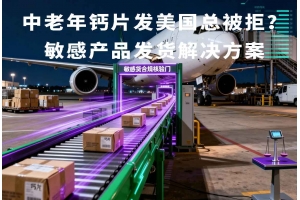 中老年鈣片發美國總被拒？敏感產品發貨解決方案