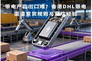 帶電產品出口難？香港DHL帶電渠道發貨規則與避坑經驗