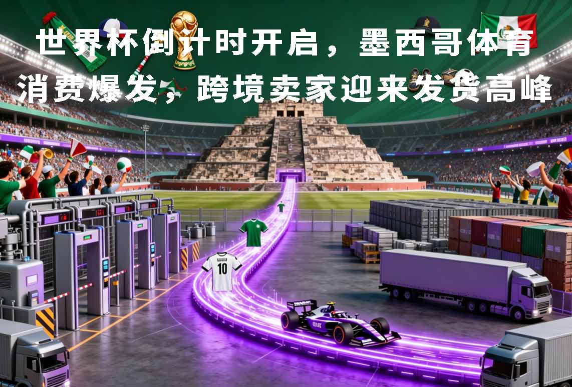 世界杯倒計時開啟，墨西哥體育消費爆發(fā)，跨境賣家迎來發(fā)貨高峰