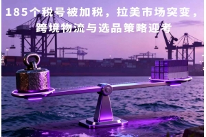 185個稅號被加稅，拉美市場突變，跨境物流與選品策略迎考